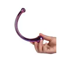 Glamour stiklo lenktas Wand dildo – 17 cm (6.7″) — Nuotrauka 4