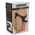 INFERNO Brazillian Deluxe Strap-On Harness – Black — Photo 3