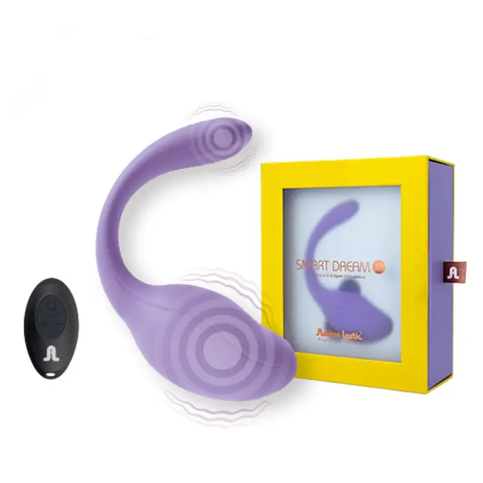 Adrien Lastic Smart Dream – pāru U-vibrators ar tālvadības pulti – pasteļviolets