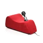 Deluxe Wand Saddle – подушка для секса с карманом для вибратора-микрофона – красная — Фото 10