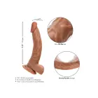 Working Stiff The Personal Trainer Dildo – 20 cm (8″) – Brown — Photo 4
