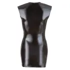 Wetlook kleita ar rāvējslēdzēju – melna – XL — Foto 6