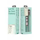 Blush Sage Oscillating Wand – platinos silikonas – 3 priedai – 10 režimų — Nuotrauka 1