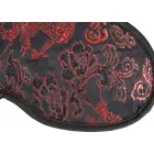 3-Piece Satin Bondage Set with Red Pattern — Photo 3