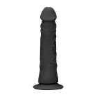 Realistiškas dildo – 17 cm (7″) – Juodas — Nuotrauka 3