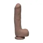 Uncut D – Reālistisks ULTRASKYN dildo ar sēkliniekiem – 22 cm (9″) — Foto 2