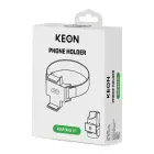 Kiiroo Keon piederums regulējams universālais telefona turētājs – melns — Foto 1
