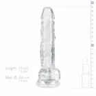 TOYJOY Crystal Clear dildo – 17 cm (6.7″) – skaidrus — Nuotrauka 7