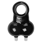 Possessor elektrostimulācijas maisiņa dzimumlocekļa gredzens ar bumbiņām Foto 4