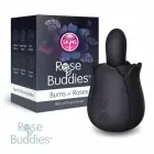 Skins Rose Buddies Bums N Roses Intimate Rotating Vibrator – 13.3 cm – Black — Photo 2