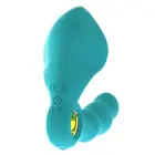 Stymulator-Angelo meeste prostata kolmekordse stimulatsiooni dildo – 15 cm – Sinine Photo