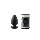 Plug-Model 1 divslāņu anālais spraudnis – 9 cm – Melns — Foto 2
