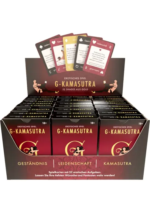 G Kamasutra 52 Shades of Gold Card Game