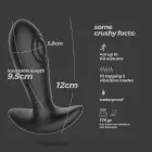 Octo - Tapping Anal Plug with Remote Control – 12 cm (4.7″) – Black — Photo 5