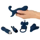 Magic Shiver bullet vibrator with 5 attachments – 6-piece set — Photo 3