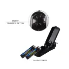 BAILE vibrējošs dobs strapon vibrators – 17 cm Foto 6