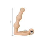 Ultra Soft Bead Cock Ring with Vibrating Bullet and Dildo – 6″ — Photo 7