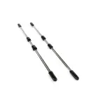 Mr. Steel spenelių lazdelės 20cm – sidabro — Nuotrauka 1
