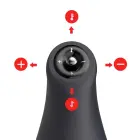 OTOUCH Pleasure Engine sildošs masturbators – caurspīdīgs — Foto 6