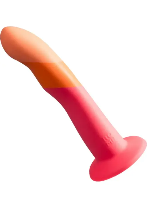 ROMP Dizi dildo – 18 cm (7″) – Rozā