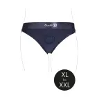 Вибрирующие трусики страпон – XL/XXL – чёрные — Фото 9