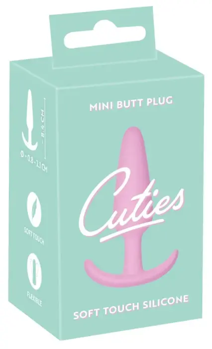 Cuties Rose анальная пробка – 8.4 cm (3.3″) – Розовая