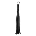 Black Leather Finger Whip – 25 cm — Photo 1
