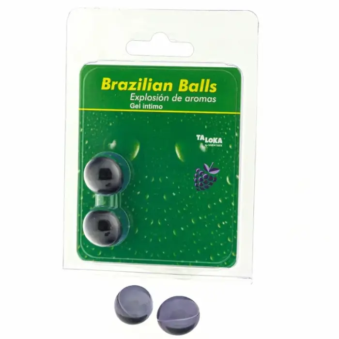 Taloka Brazilian Balls массажные гелевые капсулы – ягоды – 2 шт.