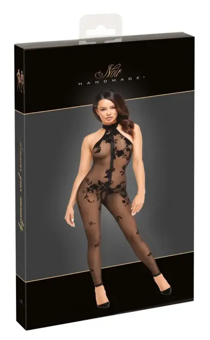 Noir Catsuit – Black – XL