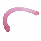 BAILE Pink divpusējs dildo – 44.5 cm (17.5″) – rozā — Foto 3