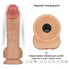 LoveToy Power Basics Cock – vibrating realistic dildo – 8.5" – 10 modes — Photo 1