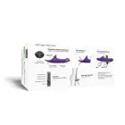 Multi Orgasm dildo – 25.4 cm (10″) – Violetinis — Nuotrauka 9