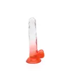 Kiotos Cox Colorful Dildo – 20 cm (8″) – Clear/Red — Photo 1