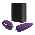 We-Vibe Chorus dvigubas vibratorius – 7.8 cm (3.1″) – violetinis — Nuotrauka 8