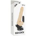 BASECOCK гибкий вибратор с пультом управления – 18.5 см (7.3″) – телесный — Фото 3