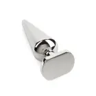 Heavy Steel Butt Plug – L – Silver — Photo 5