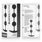 BLACK&SILVER Harry Silicone Intimate Beads 3 Spheres – 14 cm – Black — Photo 5