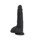 Kiotos COX Realistic Dildo with Suction Cup and Harness Compatibility – 25.5 cm (10″) – Black — Photo 1