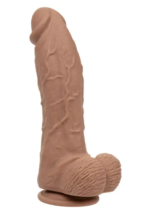 Vibrējošs Energy dildo – brūns