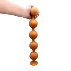 KSB – 5 Dideli Mega Sėklidžių Silikoninis Dildo — Nuotrauka 4