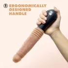 Dr. Skin Dr. Knight Thrusting Vibrator – 22 cm (8.5″) – Skin — Photo 9