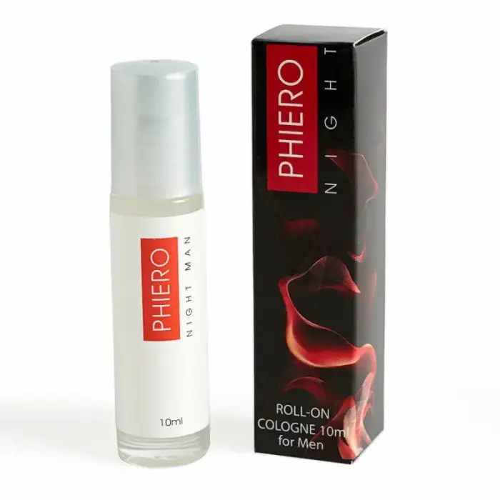 500 Cosmetics Phiero Night Man feromonų kvepalai roll-on – 10 ml – medienos kvapas