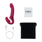 Lapis App-controlled Strapless Double-Ended Vibrator – Red — Photo 6