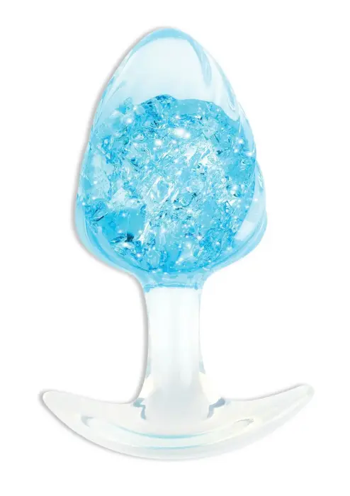 ToyJoy kristālveidīgs anālais spraudnis – L – Zils
