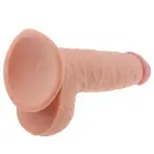 The Ultra Soft Dude reālistisks dildo ar piesūcekni – 18 cm (7.5″) – Miesas krāsa — Foto 4