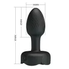 Pretty Love Jotham – vibrating anal plug – textured – 12 programs — Photo 5