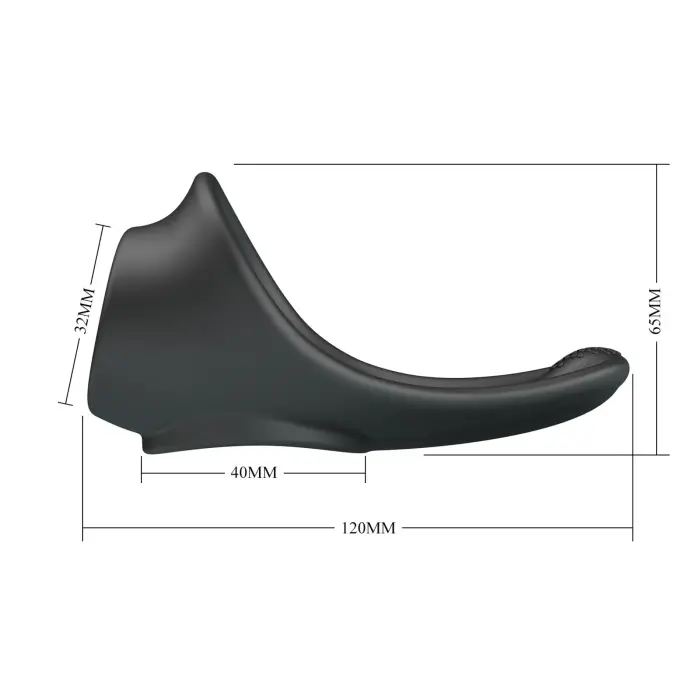 Crazy Bull Zadok silikoninis varpos ir kapšelių žiedas Photo