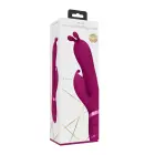 Gada Bunny Ear G-Spot Rabbit Vibrator with Pulse Wave Shaft – Pink — Photo 1