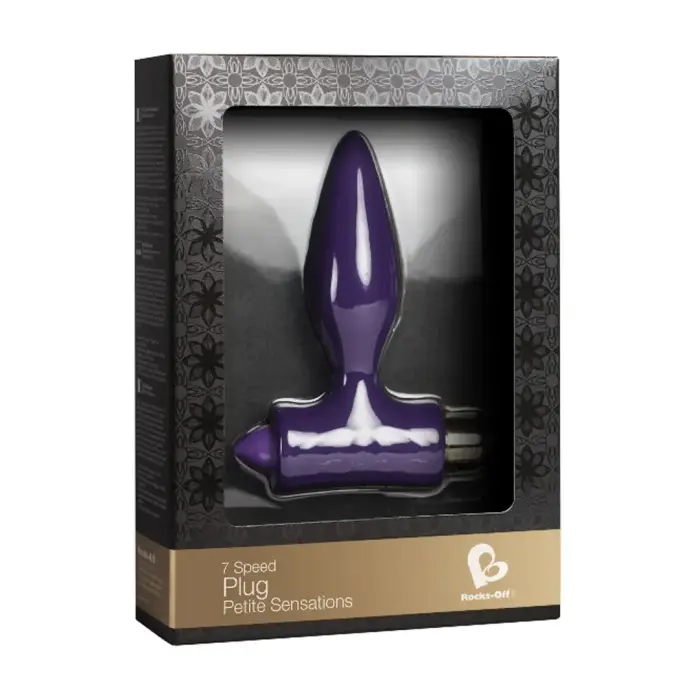 Petite Sensations вибрирующая анальная пробка – 10 cm – Розовая