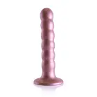 G-punkta dildo ar pērlītēm – 13 cm (5″) – Rozā — Foto 3